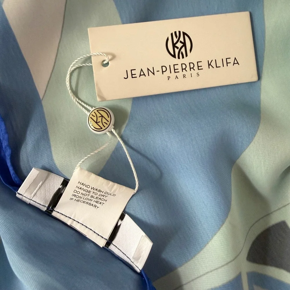 Jean-Pierre Klifa Paris Principe Kimono‎ Wrap NWT UPF 50+ Resortwear Coverup OS